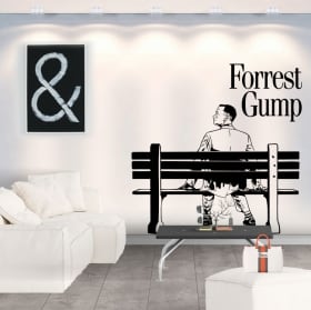 Vinili decorativi e adesivi forrest gump