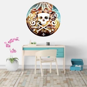 Adesivi in ​​vinile the goonies