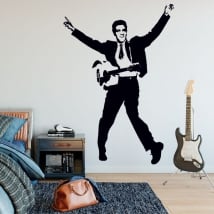 Vinili e adesivi elvis presley