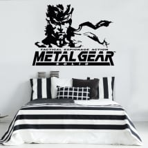 Vinili adesivi videogioco metal gear
