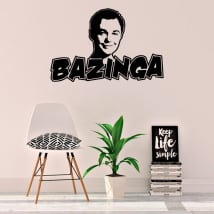 Vinili e adesivi bazinga la teoria del big bang