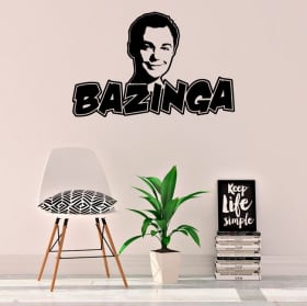 Vinili e adesivi bazinga la teoria del big bang
