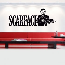 Adesivi in ​​vinile scarface