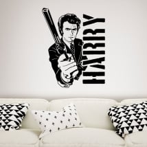 Vinili e adesivi clint eastwood dirty harry