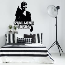 Vinili decorativi sylvester stallone cobra