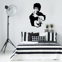 Vinili e adesivi di bruce lee