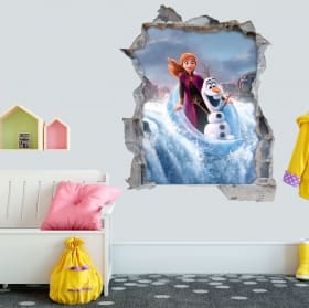 Vinili disney frozen 2 anna e olaf 3d