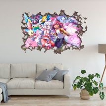 Vinili e adesivi 3d pokémon