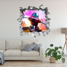 Vinili decorativi tra among us