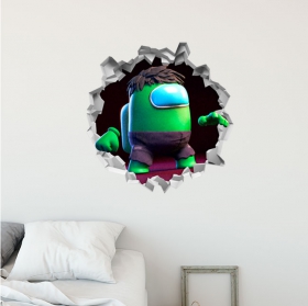 Vinili decorativi tra among us
