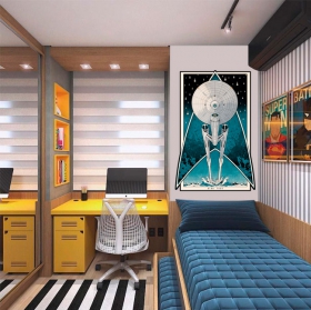 Adesivi per navi star trek