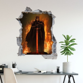 Vinile decorativo 3D Signore degli anelli Lego