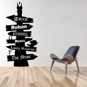 Il Signore del vinile decorativo anelli