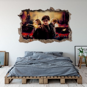 Harry potter 3d wall sticker