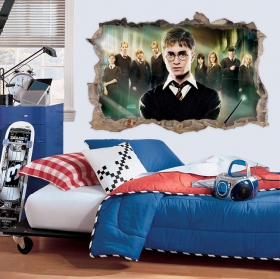 Harry potter 3d wall sticker