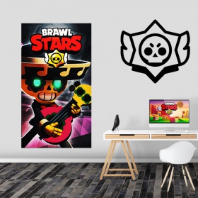 Adesivi di poco brawl stars