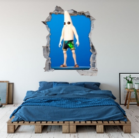 Vinili 3d banana videogioco fortnite