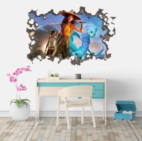 Vinile buco 3d luca disney pixar