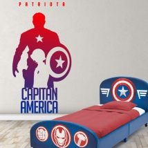 Vinili marvel capitano america patriota