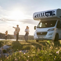 CARTINA EUROPEA ADESIVA PER CAMPER MAPPA EUROPA