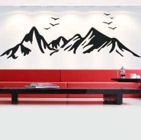 Vinili decorativi montagne