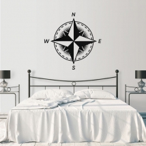 Vinili decorativi e adesivi rosa dei venti