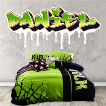Vinili e adesivi testi personalizzati effetto graffiti