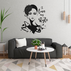 Vinili volto di donna i love my style