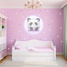 Vinili per ragazzi o bambini panda