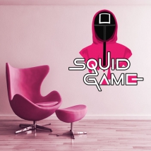 Vinili e adesivi netflix squid game