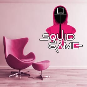 Vinili e adesivi netflix squid game