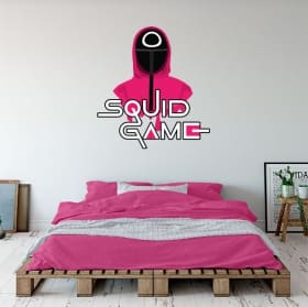 Vinili decorativi netflix serie di giochi di calamari