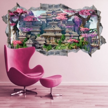Adesivi in ​​vinile 3d minecraft