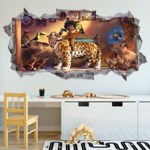Vinile e adesivi buco 3d disney fascino