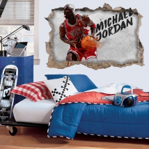 Vinili 3d basket michael jordan nba