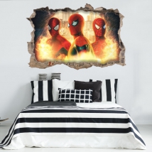 Vinili foro effetto 3d spider-man no way home