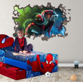 Vinili e adesivi 3d spider-man no way home