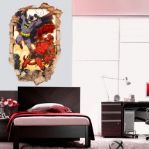 Vinili muro rotto 3d batman