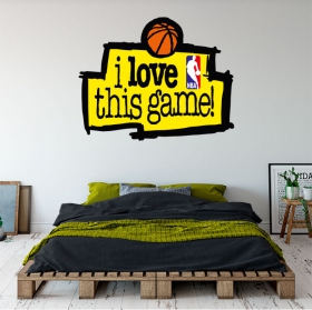 Vinili frase i love this game basket nba