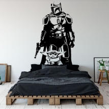 Vinile decorativo star wars the mandalorian