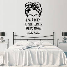 Vinile decorativo e adesivi frase frida kahlo