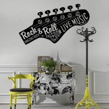 Vinile e adesivi musica rock and roll