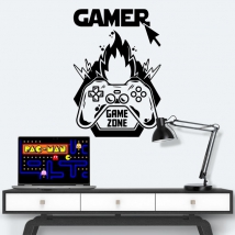 Vinili e adesivi video gioco game zone