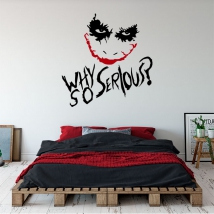 Vinile decorativo e adesivi joker why so serious