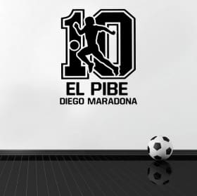 Vinili e adesivi diego maradona