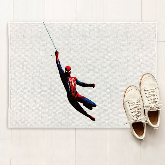 🥇 Zerbino o tappeto personalizzato spider-man 🥇