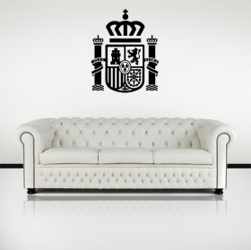 Vinile decorativo stemma della spagna