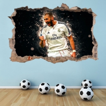 Vinile calcio 3d karim benzema