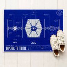 Zerbini blueprint navi starfighter legano star wars