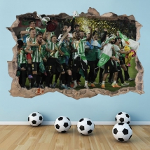 Vinile 3d calcio real betis calcio